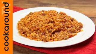 Risotto salsiccia e nduja  Ricette risotti sfiziosi [upl. by Bernadene841]