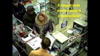 Furti in negozio la quottruffa del restoquot stavolta va male Scena tutta da godere Lupena parte 1 [upl. by Egief]