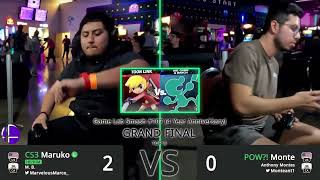 Game Lab Smash 107 Maruko Toon Link VS Monte Mr Game amp Watch [upl. by Kingsbury54]