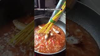 Easy Odong sardines style recipe sardinasrecipe simplerecipe shortvideo pinoyfood yummy odong [upl. by Annayd173]