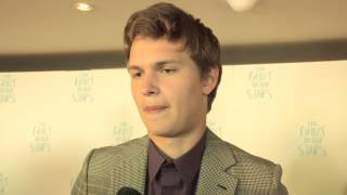 The Fault In Our Stars  Special Screening  Ansel Elgort interview [upl. by Tedi]