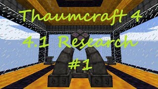 Thaumcraft 41  Research Duplication Primal Charm Magic Staves and Wand Focus Primal [upl. by Weinhardt]