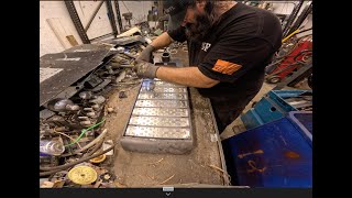 Scrapping Tons Of Aluminum For Cash Pt 1 [upl. by Airyk]