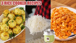 How to Use a Rice Cooker Quick Rice Cooker Recipes  AGARO Marvel Rice Cooker [upl. by Adnahc]