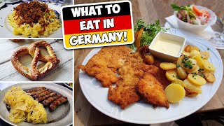 10 MUST EAT Dishes in Germany  ULTIMATE German Food Tour [upl. by Gitel]