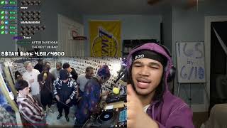 plaqueboymax reacts to dave amp central cee freestyle [upl. by Onin897]