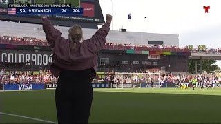 Segundo Gol de Mal Swanson  USWNT vs Corea del Sur  1 de Junio 2024 [upl. by Ellenwahs]