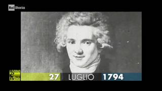 §1 Giorno amp Storia 27 luglio 1794 Francia arresto di Robespierre all’indomani ghigliottinato [upl. by Brink]