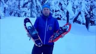 MSR amp TSL snowshoes test [upl. by Atwater]