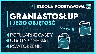 OBJĘTOŚĆ GRANIASTOSŁUPA 🗿  Jak liczyć aby wyliczyć ✅️  Matematyka Klasa 8 [upl. by Matejka]