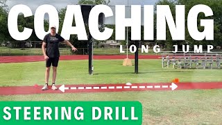 Steering Drill  Long Jump Approach Drill [upl. by Ireva]