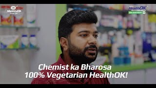 24 Hour Active Energy  Pharmacists Try 100 Vegetarian HealthOK Multivitamin Tablets  Lucknow [upl. by Hedvah609]