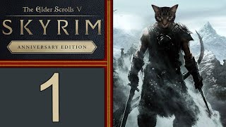 The Elder Scrolls V Skyrim Anniversary Edition playthrough pt1  Jasper Makes His BRUTAL Debut [upl. by Martinez360]