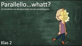 De oppervlakte van een parallellogram [upl. by Sivram238]