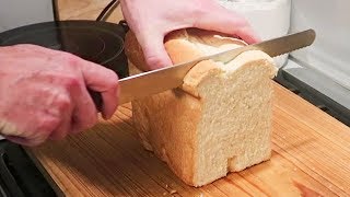 Sandwich Bread The Easiest Way Possible with a bread machine [upl. by Lapointe242]