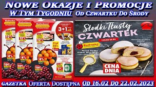 Biedronka Nowa Gazetka Promocyjna Od Czwartku 16022023  W Tym Tygodniu  Nowe Okazje i Promocje [upl. by Shelman240]