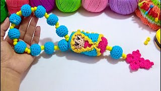 Virgencita de Guadalupe Decenario Amigurumi a Crochet paso a paso Video 1k [upl. by Aneeres]