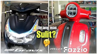 New Yamaha MIO Gravis 125  First Look Review Price Update Low Down Payment and Seat Height [upl. by Onek]