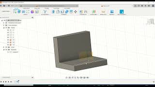 09 Faire une nervure Fusion 360 [upl. by Yecniuq879]