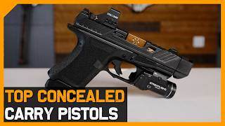 TOP 5 CONCEALED CARRY PISTOLS 2024 [upl. by Weeks721]