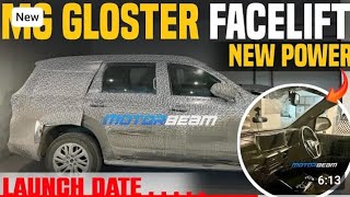 2024 Mg gloster facelift is better than fortuner  Mg gloster 2025 facelift [upl. by Kcirdneh]