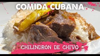 COMIDA CUBANA  Chilindrón de chivo con Eliécer Ávila [upl. by Khoury]