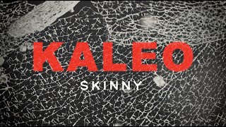 KALEO  Skinny OFFICIAL LYRIC VIDEO [upl. by Nash950]