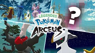 Avoir TOUS les LÉGENDAIRES de Pokémon Légendes  ARCEUS 🙏 [upl. by Disini]