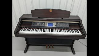 Yamaha Clavinova CVP205 digital piano in dark rosewood finish stock number 24024 [upl. by Lleryd459]