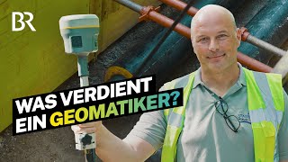 Im Büro amp auf Baustellen Beruf amp Gehalt eines Geomatikers bei den Stadtwerken  Lohnt sich das  BR [upl. by Sower]