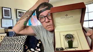 Watch Unboxing Patek 5168G F00ake Is it Safe To Wear😱 [upl. by Rome569]