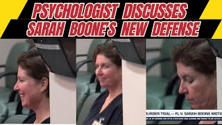 Psychologist Discusses Sarah Boones New Lawyer amp Possible quotBttered Spouse Syndromequot Defense [upl. by Assirialc893]