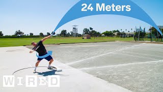 Why Its Almost Impossible to Shot Put 24 Meters  WIRED [upl. by Culver65]