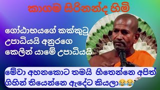 ගෝඨාභයගේ කක්කුටු උපාධියයි අනුරගෙ කෙලින් යාමේ උපාධියයි kagamasirinandathero NelhasaLanka [upl. by Elttil]