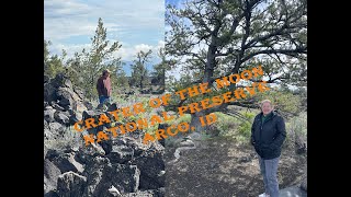 Exploring Lava Tubes The Crater Of The Moon National Monument RV Life Fulltime Travel RV Couple [upl. by Ardnuahc487]