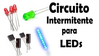 Cómo Hacer un Circuito Intermitente para LEDs y Tiras LED Muy fácil de hacer [upl. by Yeleen]