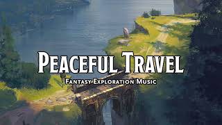 Peaceful Travel  DampDTTRPG Music  1 Hour [upl. by Eenahpets43]