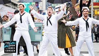 Crosswalk the Musical on Broadway w Hugh Jackman Zendaya amp Zac Efron [upl. by Notak]