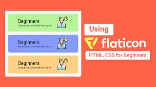 How To Use Flaticon  Using Flaticon In CSS HTML  Flaticon For Beginners  Flaticons  Icons CSS [upl. by Teloiv428]