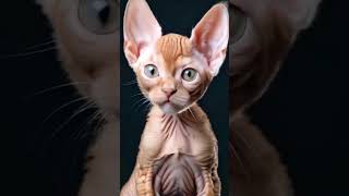 Peterbald Cat peterbald cat cats catlover ai aiinsights domestic animal shorts ytshorts [upl. by Nitza998]