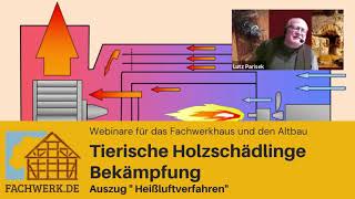 Tierische Holzschädlinge  Die Technik hinter dem Heißluftverfahren zur Bekämpfung [upl. by Lenz]