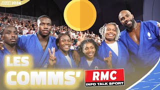 JO 2024  Judo  Les comms’ RMC… De 13 à 43 la folle remontée des Bleus en finale face au Japon [upl. by Anerev222]