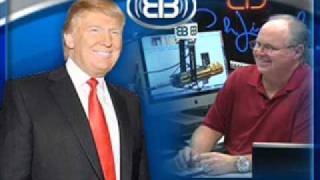 Rush Limbaugh Interviews Donald Trump April 152011 [upl. by Jack]