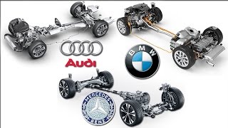 4MATIC Vs xDrive Vs Quattro 4X4 System  Mercedes Benz  BMW  Audi [upl. by Nolly]