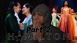 FIRST TIME WATCHING HAMILTON THE MUSICAL REACTION Part 2 [upl. by Bilac741]