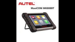 Autel MaxiCOM MK808BT panoramica generale [upl. by Ajidahk]