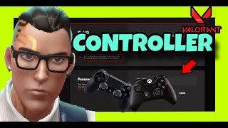 How To PLAY VALORANT With a CONTROLLER ✅ 2024 GUIDE  Conect Controller To PC [upl. by Leahcimsemaj]