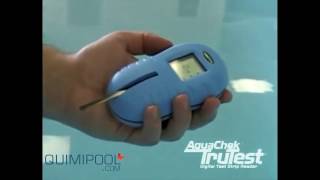 Aquacheck Trutest medido digital de cloro ph y alcalinidad [upl. by Bergh]