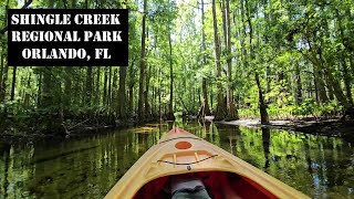 WILDLIFE CRUISE Kayaking Shingle Creek Regional Park Orlando FL 4K VIDEO [upl. by Flanders130]