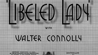 Libeled Lady 1936 title sequence [upl. by Nikos435]